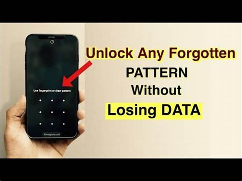 Remove Pattern Lock Without Losing Data