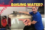 Removing Dents with Hot Water