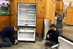 Removing Doors On GE French Door Refrigerator