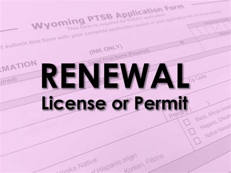 Renew License