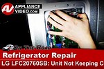 Repair LG Ref Not Cooling
