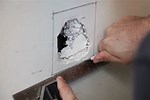 Repair Small Holes in Drywall