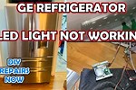 Replacing LED Light Bar in a GE Refrigerator