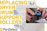 Replacing Samsung Dryer Drum Support Rollers