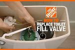 Replacing Toilet Tank Fill Valve