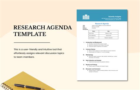 Research Agenda Template
