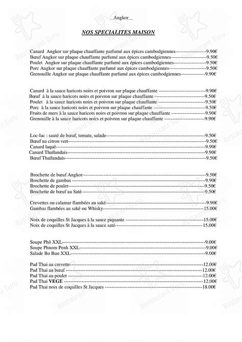 Restaurant Angkor à Meylan