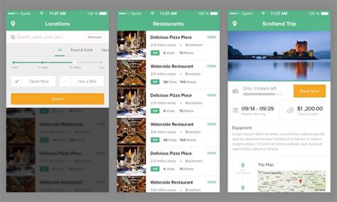 Restaurant Iphone App Template