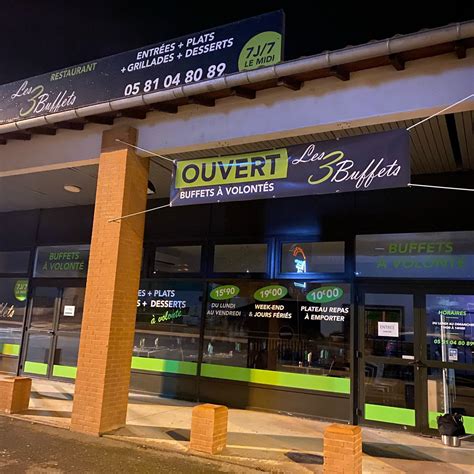 Restaurant Les 3 Buffets Pompignan à Pompignan