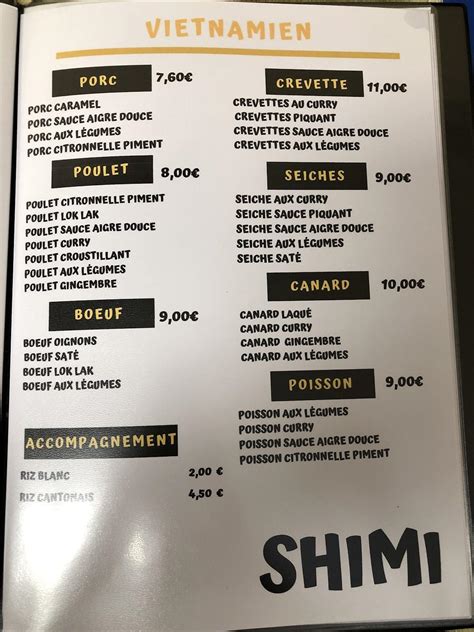 Restaurant Shimi à Colomiers