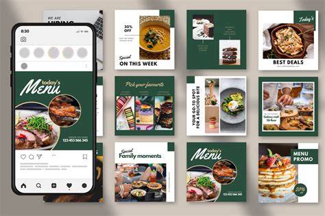 Restaurant Social Media Templates