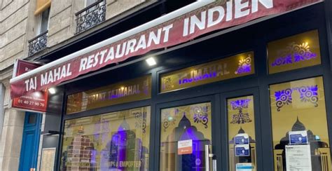 Restaurant Taj à Paris