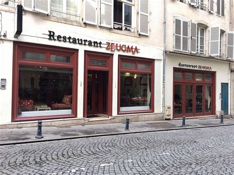 Restaurant Zeugma à Nancy