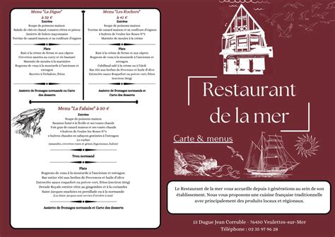 Restaurant de la Mer à Veulettes-sur-Mer