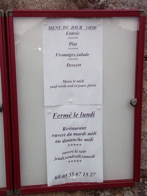 Restaurant des Sources à Feniers