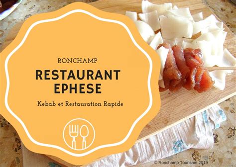 Restaurant ephese à Ronchamp