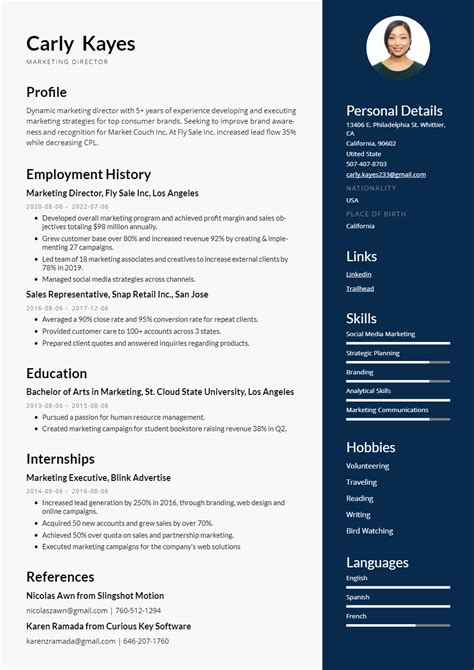 Resume Io Cv Templates