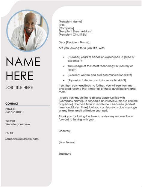 Resume Letter Templates