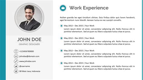 Resume Powerpoint Template
