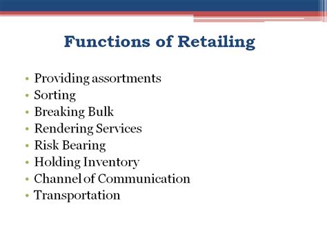 Retailing: Definition, Functions, and Historical Development