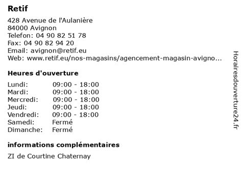 Retif Avignon à Avignon