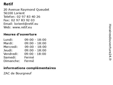 Retif Lorient à Lorient