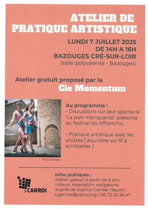 Rhimou atelier à Bazouges Cré sur Loir