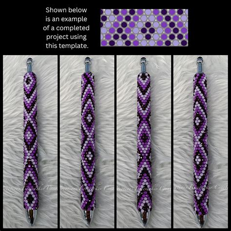 Rhinestone Pen Templates