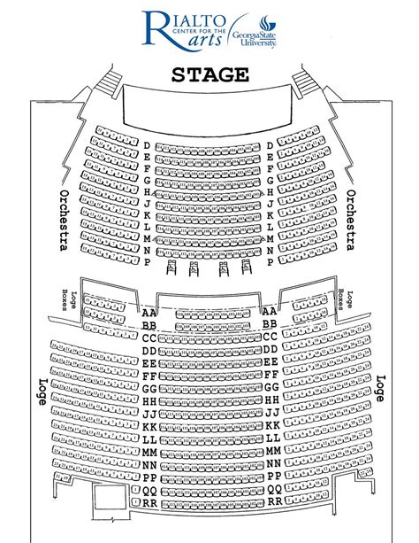 Rialto Square Theater Seating Chart