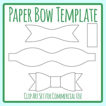 Ribbon Bow Template