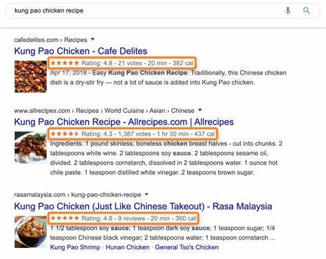 Rich Snippets example