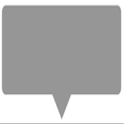 Roblox Chat Bubble Template