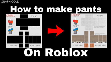 Roblox Pants Template