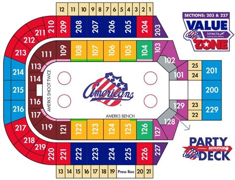 Rochester Americans Seating Chart