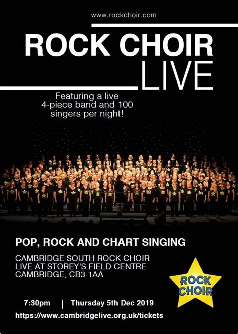 Rock Choir Cambridge - Local Choir in Cambridge
