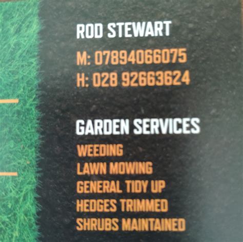 Rod Stewart Gardening Services