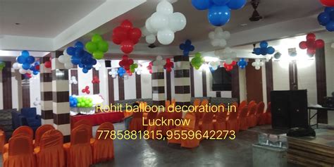 Rohit Revolving Stage Appughar And Balloon Decoration