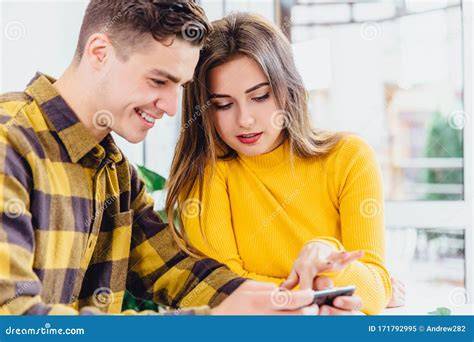 Romantic Couple Chatting