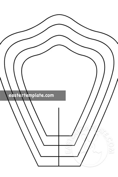 Rose Petal Template