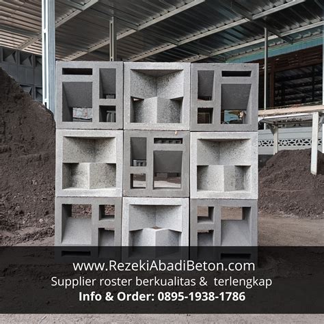 Roster Beton Custom