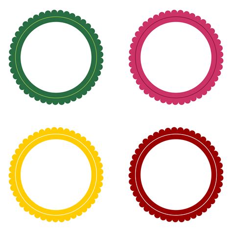 Round Printable Stickers