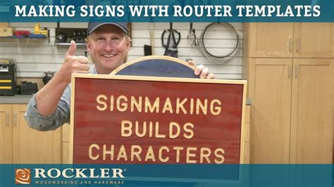 Router Sign Templates