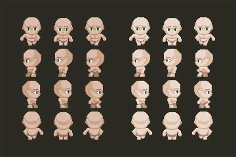 Rpg Maker Sprite Sheet Template