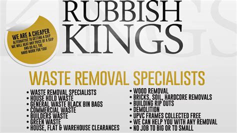 Rubbish Kings Rubbish removals Blackpool