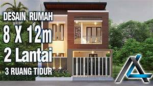contoh desain rumah minimalis 8x12 meter