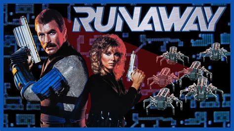 Runaway (1984) film online,Michael Crichton,Tom Selleck,Cynthia Rhodes,Gene Simmons,Kirstie Alley