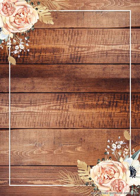 Rustic Invitation Template