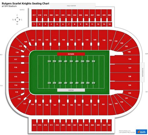 Rutgers University Football Stadium Seating Chart