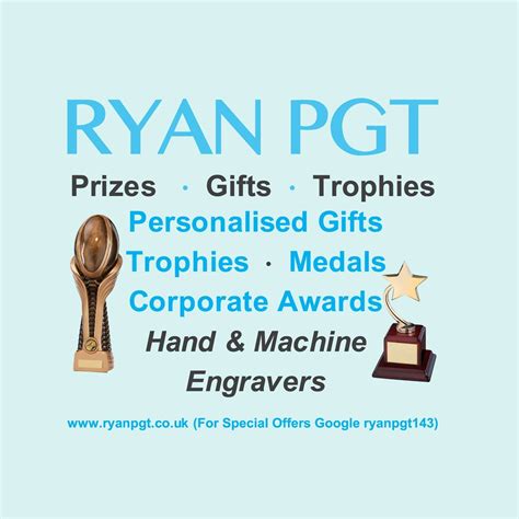 Ryan PGT Prizes Gifts Trophies
