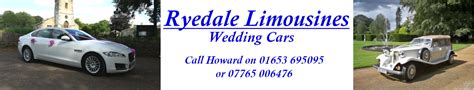 Ryedale Limousines - Wedding Cars